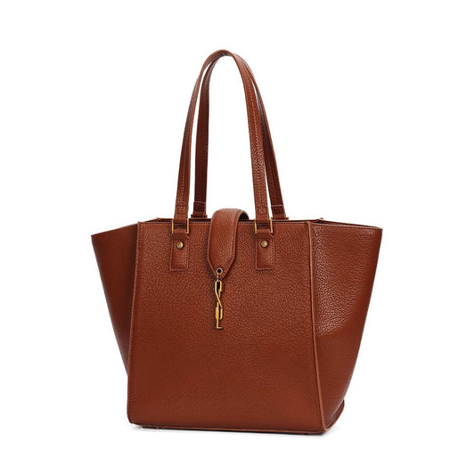 Bolsa Shopper Santa Lolla Caramelo Alça De Ombro