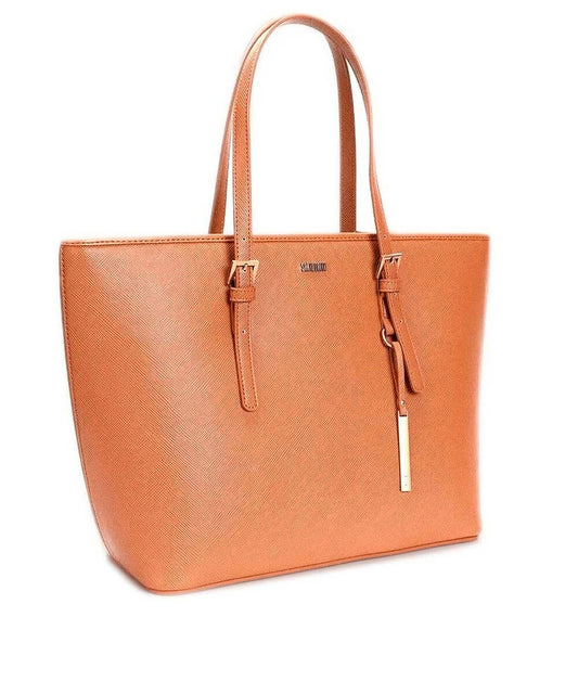 Bolsa Shopper Santa Lolla Caramelo Alça Ombro