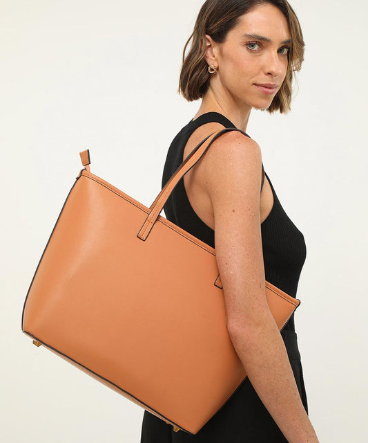 Bolsa Shopper Santa Lolla Cognac Atanado