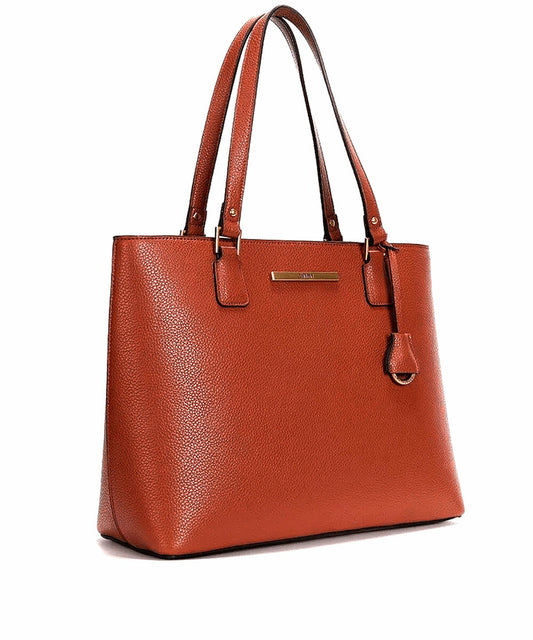 Bolsa Shopper Santa Lolla Marrom Alça Ombro