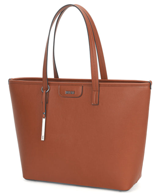 Bolsa Shopper Santa Lolla Marrom Atanado