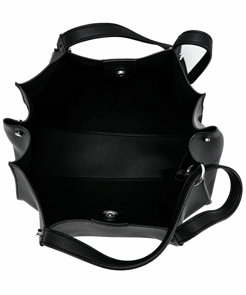 Bolsa Shopper Santa Lolla Preta Alça Ombro