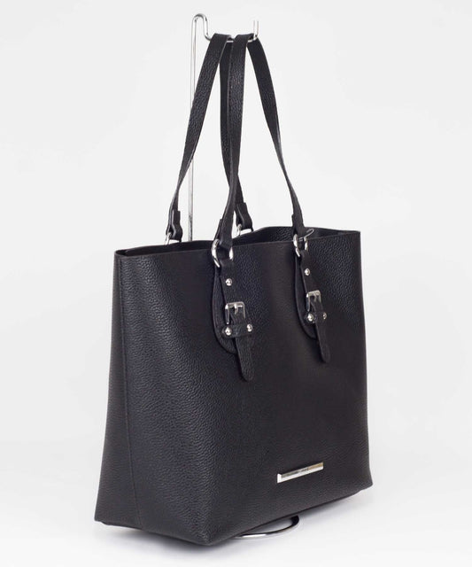 Bolsa Shopper Santa Lolla Preta Fivelas - 0459.30F3.0088.00AA