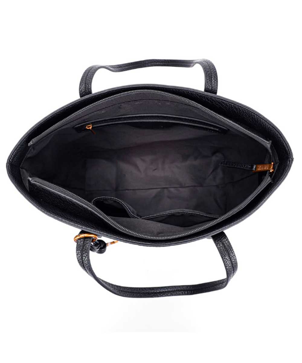 Bolsa Shopper Santa Lolla Preto Universitária