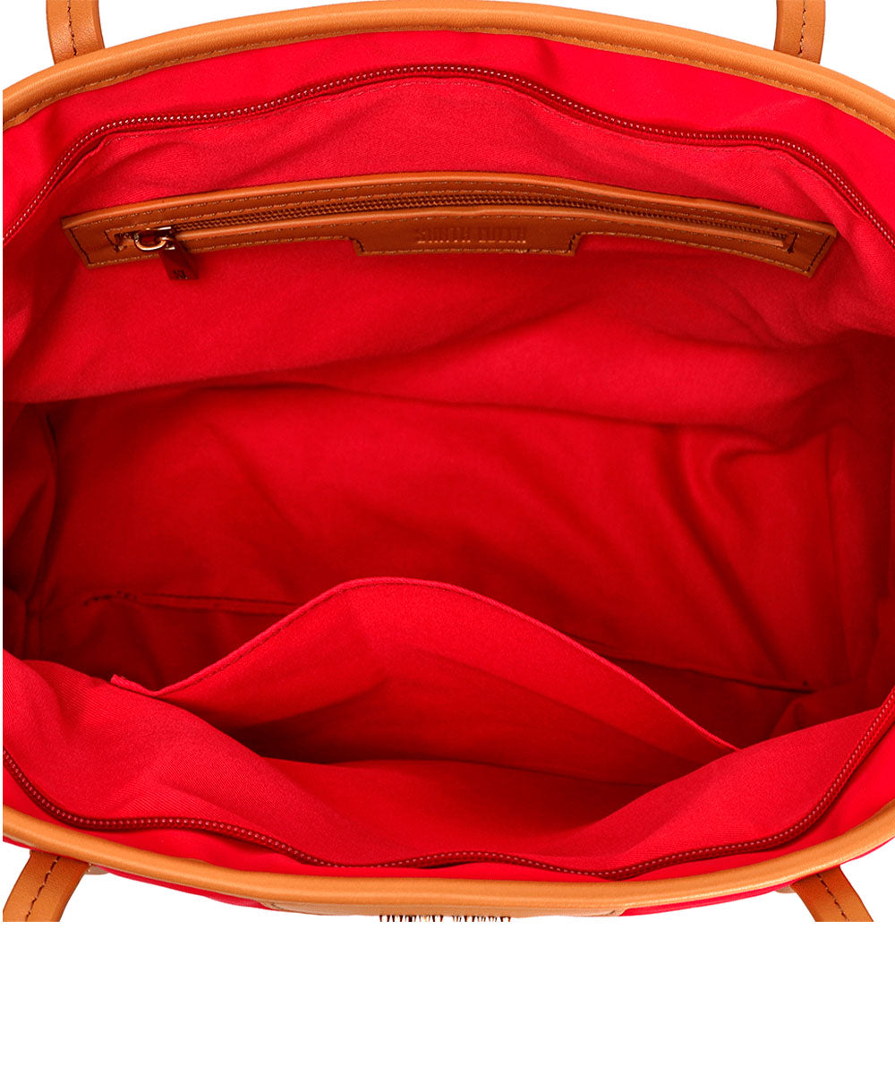 Bolsa Shopper Santa Lolla Rosa Nylon