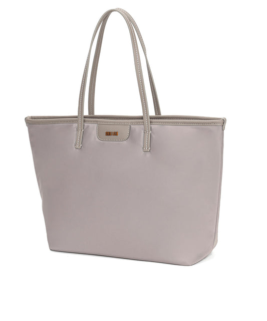 Bolsa Shopper Santa Lolla Universitária Nylon Cinza