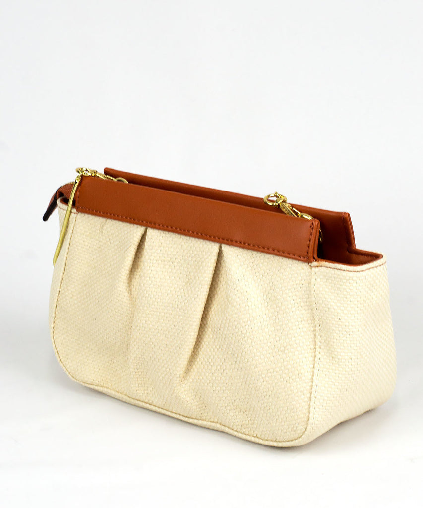 Bolsa Tiracolo Santa Lolla Caramelo Linho - 0452.33C8.0075.0044