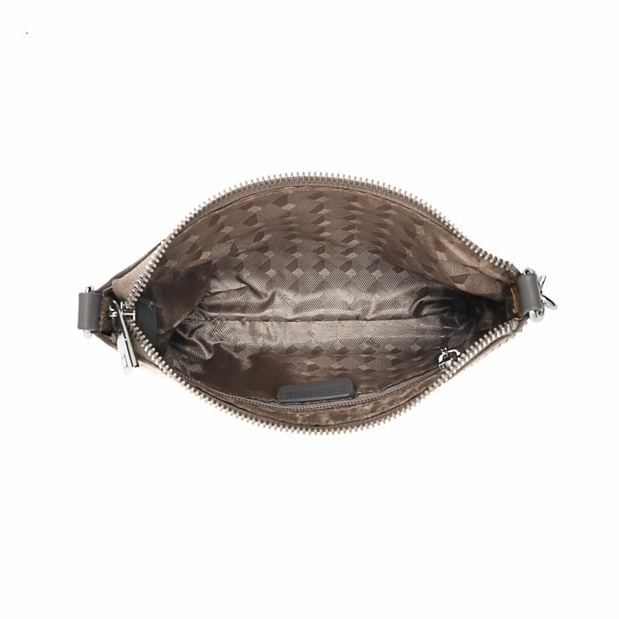 Bolsa Tiracolo Santa Lolla Grafite Cristal