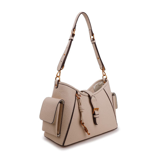 Bolsa Tiracolo Santa Lolla Off White Alça De Ombro