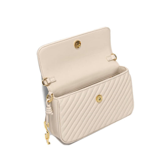 Bolsa Tiracolo Santa Lolla Off White Matelassê