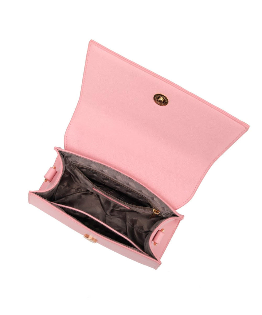 Bolsa Tote Pequena Chiclete Alça Transversal