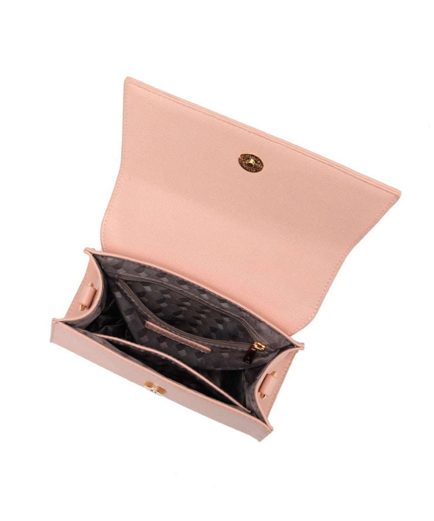 Bolsa Tote Pequena Santa Lolla Nude Rosado