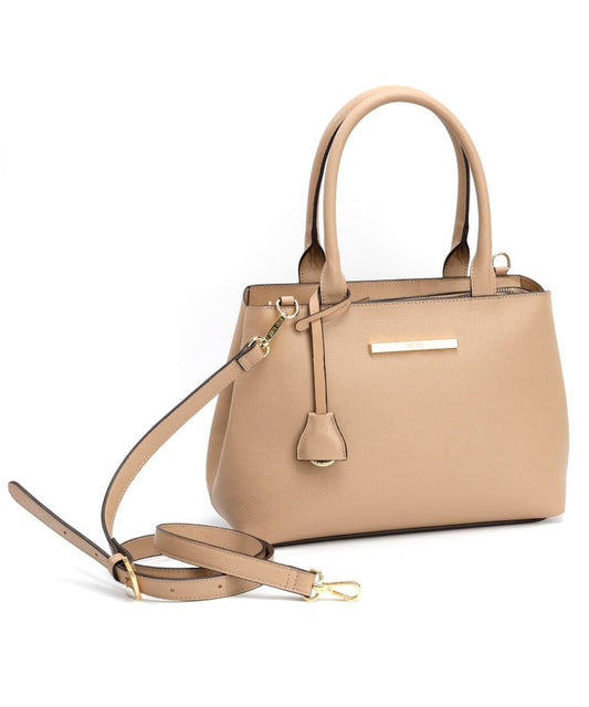 Bolsa Tote Santa Lolla Areia Alça Transversal