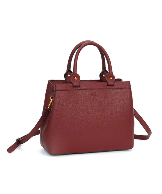 Bolsa Tote Santa Lolla Bordô Transversal