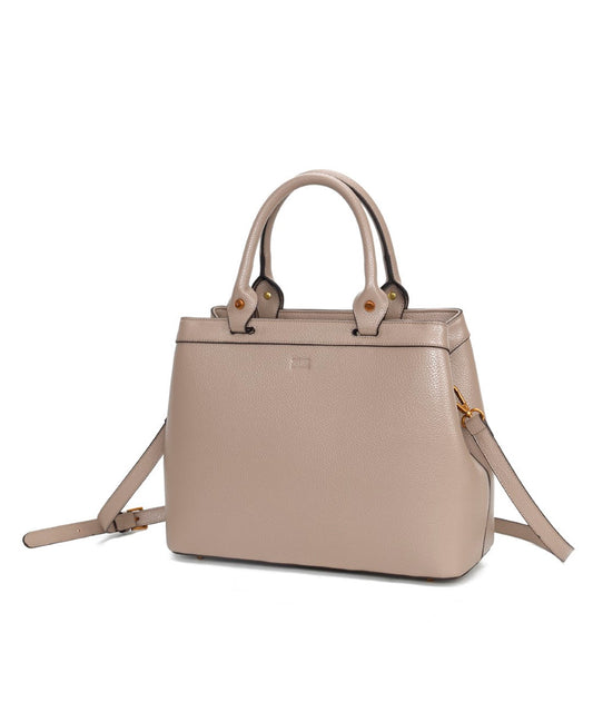 Bolsa Tote Santa Lolla Cinza Alça Dupla