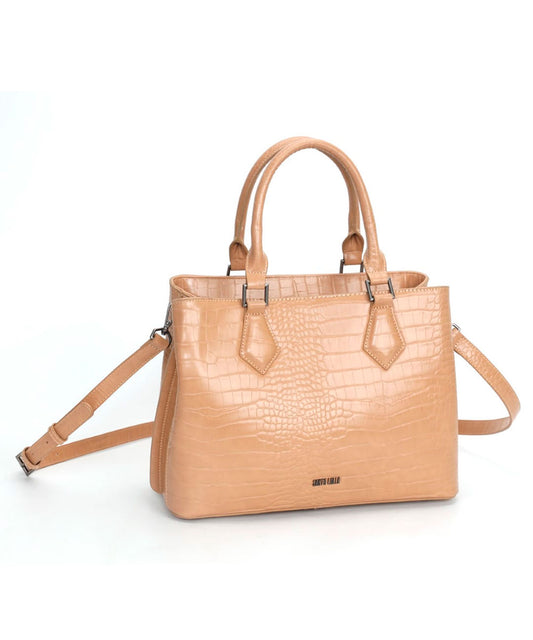 Bolsa Tote Santa Lolla Nude Transversal