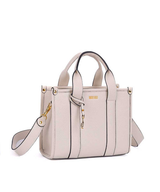 Bolsa Tote Santa Lolla Off White