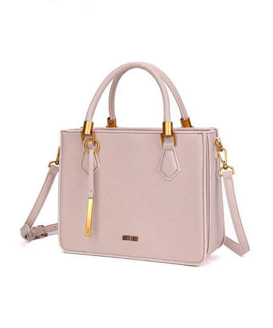 Bolsa Tote Santa Lolla Off White Alça Dupla