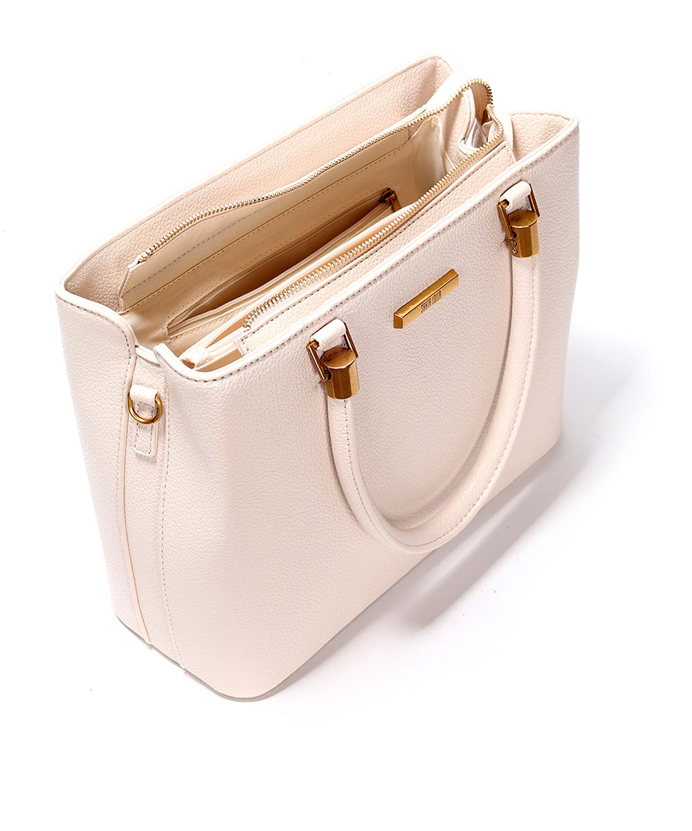 Bolsa Tote Santa Lolla Off White Grande