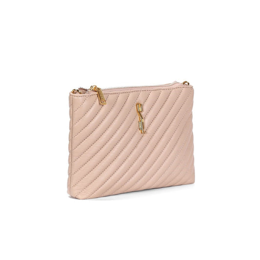 Bolsa Transversal Bege Santa Lolla Matelassê