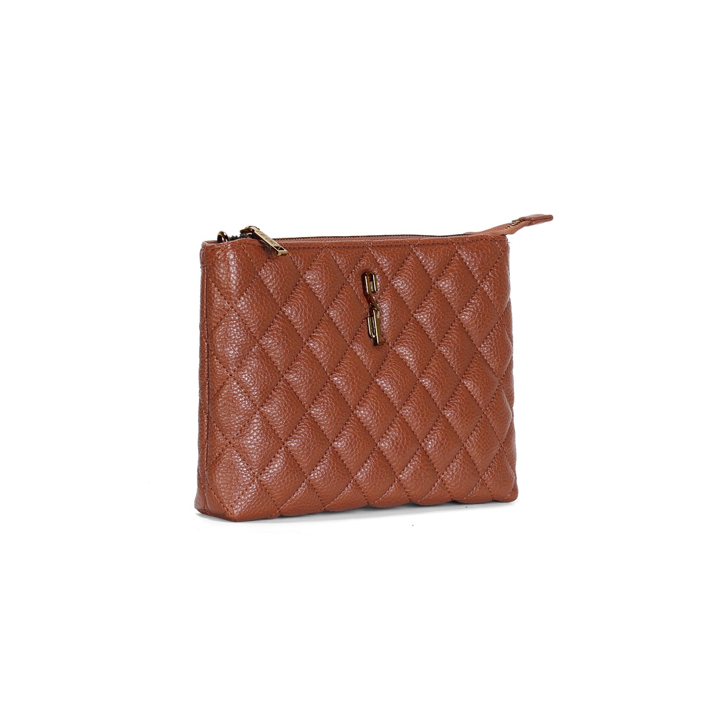 Bolsa Transversal Marrom Santa Lolla Matelassê