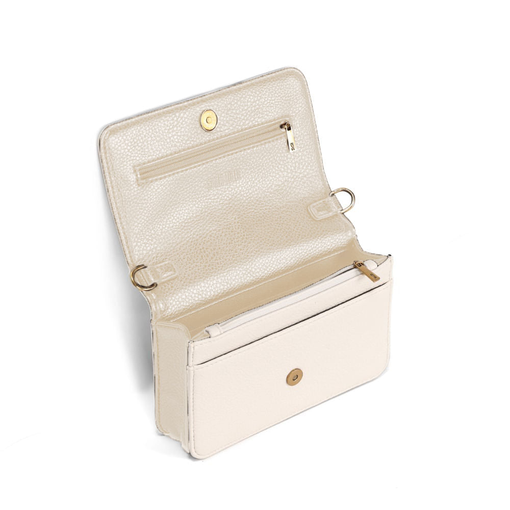 Bolsa Transversal Off White Santa Lolla