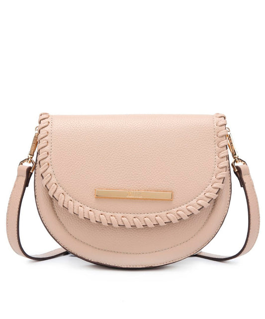 Bolsa Transversal Santa Lolla Areia Tramada Meia Lua