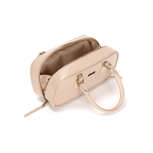 Bolsa Transversal Santa Lolla Bege Duas Alças