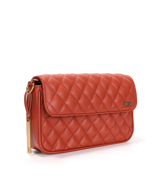 Bolsa Transversal Santa Lolla Ferrugem Matelassê