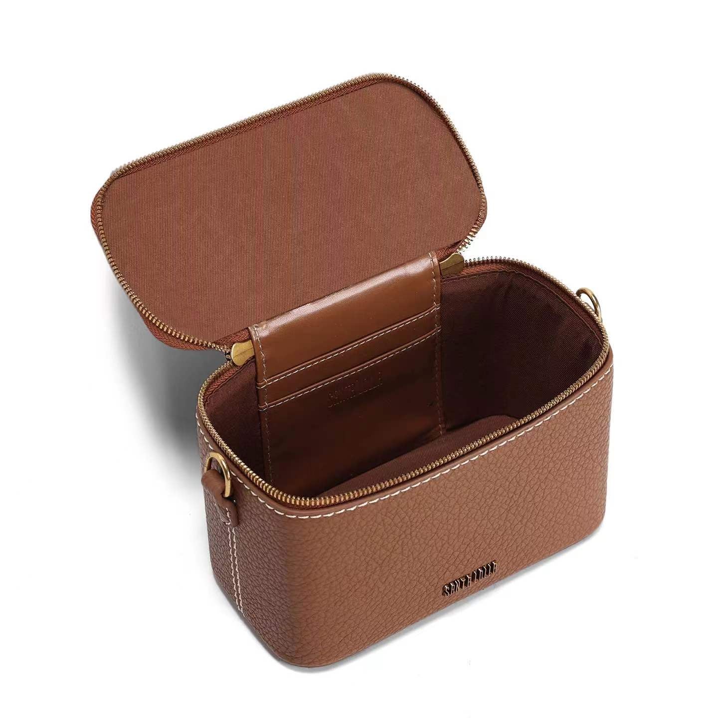 Bolsa Transversal Santa Lolla Marrom