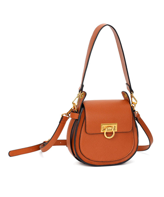 Bolsa Transversal Santa Lolla Marrom Cinamon