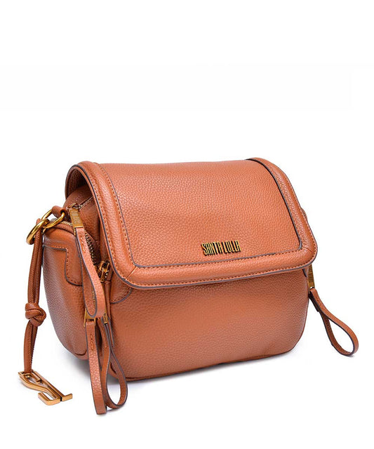 Bolsa Transversal Santa Lolla Marrom Cinamon
