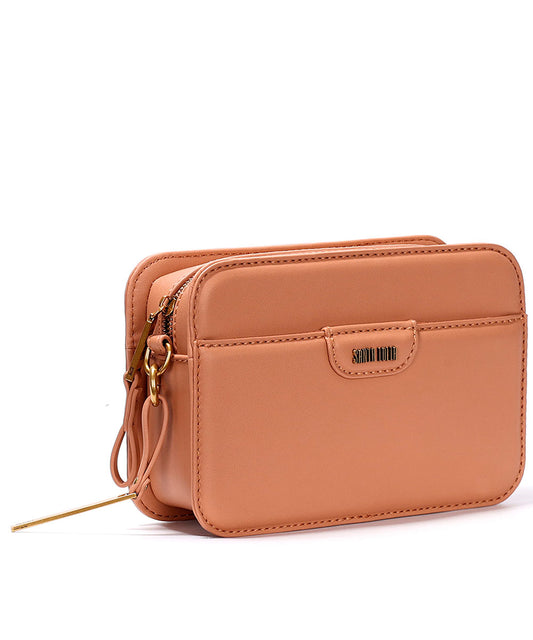 Bolsa Transversal Santa Lolla Marrom Cognac