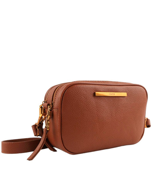 Bolsa Transversal Santa Lolla Marrom Pequena