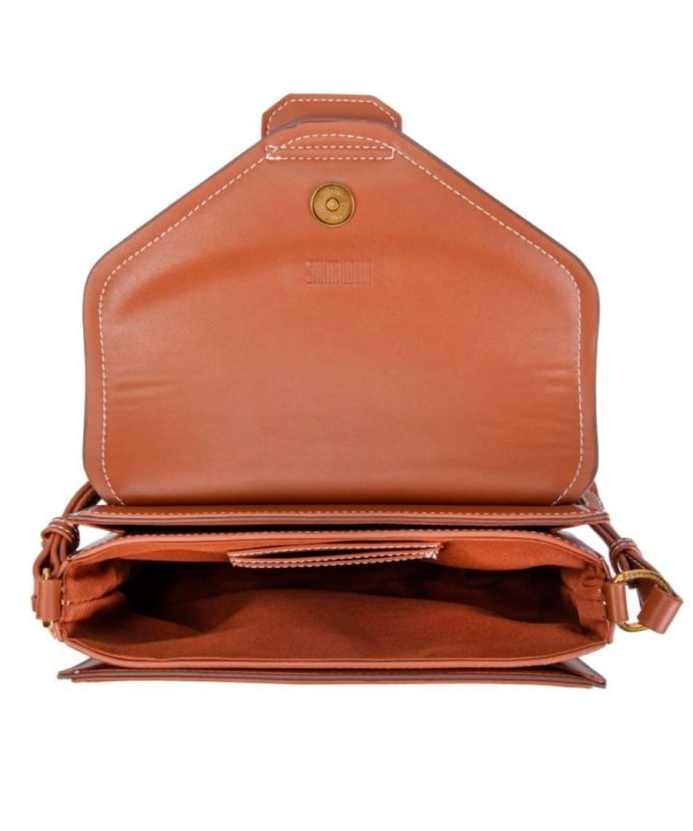 Bolsa Transversal Santa Lolla Marrom