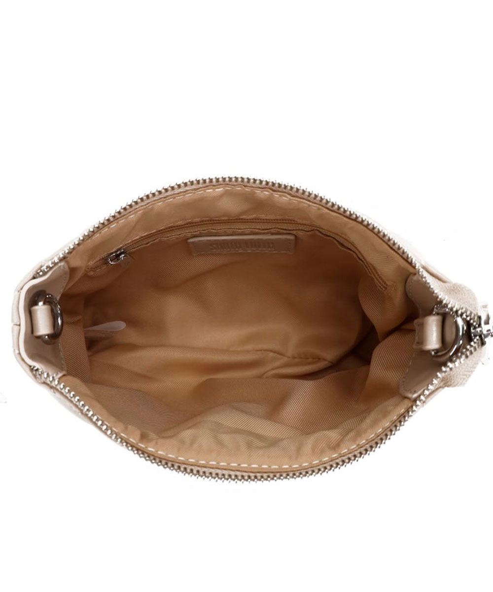 Bolsa Transversal Santa Lolla Off White Soft Matelassê