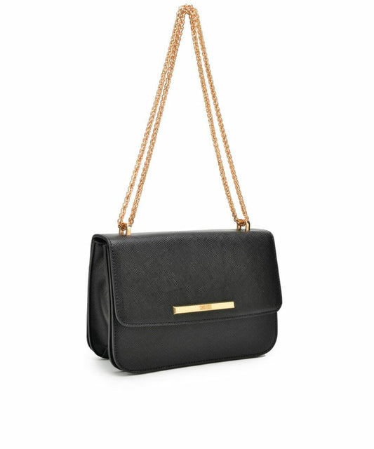 Bolsa Transversal Santa Lolla Preta Correntes