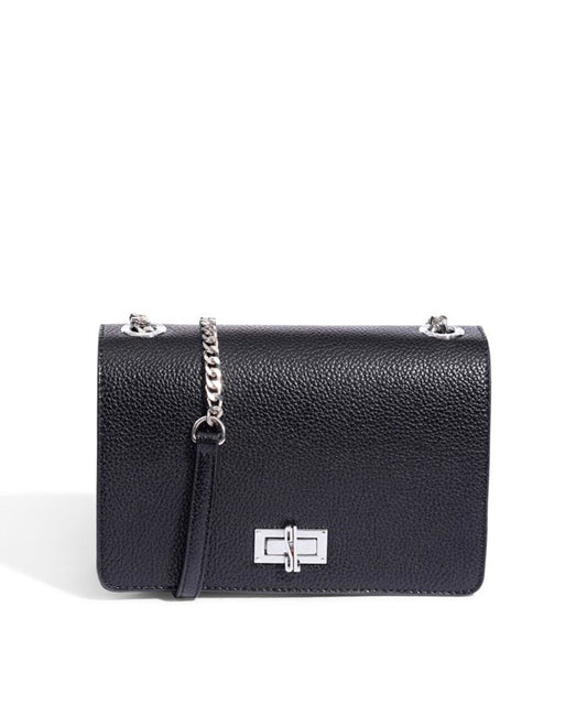 Bolsa Transversal Santa Lolla Preta Floater Alça Corrente