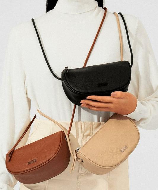 Bolsa Transversal Santa Lolla Preta Meia Lua