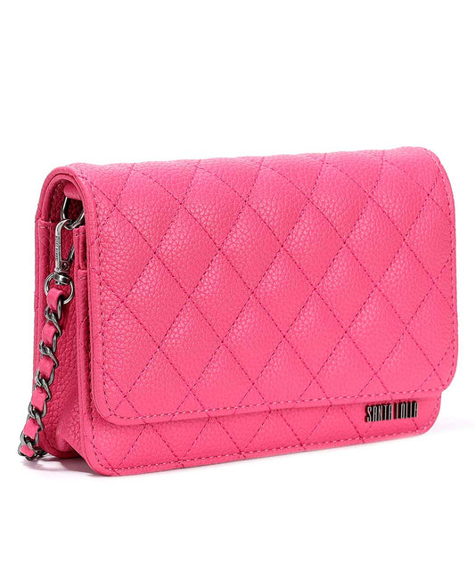 Bolsa Transversal Santa Lolla Rosa Correntes