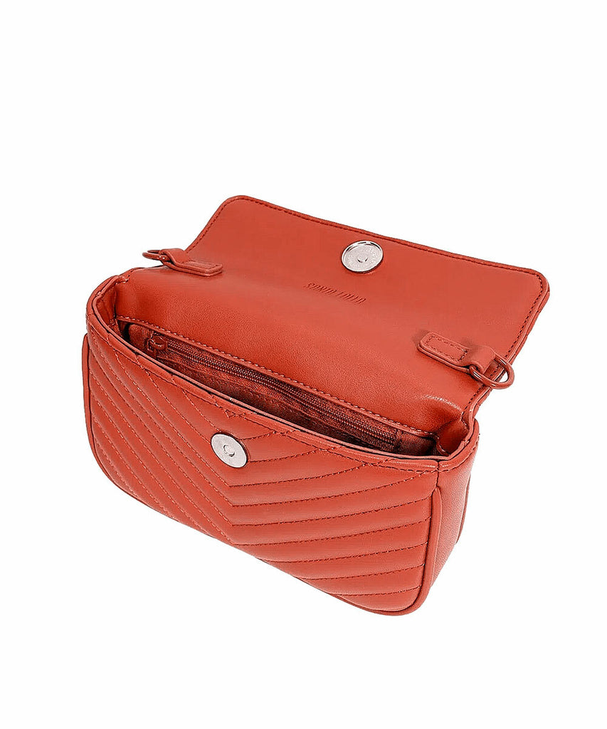 Bolsa Transversal Santa Lolla Rusty Matelassê