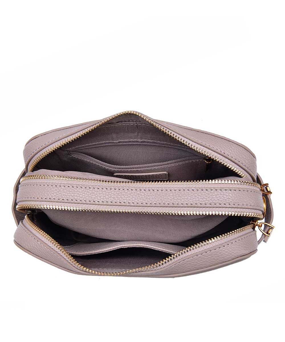 Bolsa Transversal Santa Lolla Stone Alça Mão