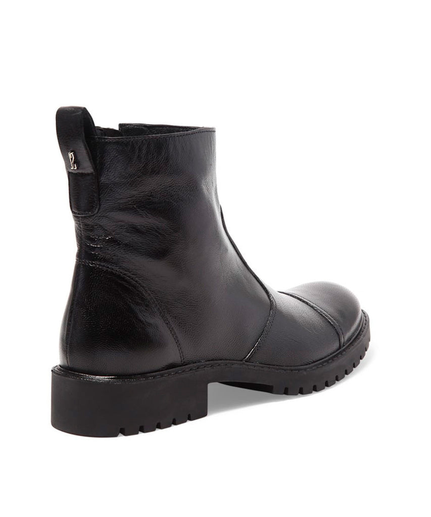 Bota Rasteira Santa Lolla Preta Sola Tratorada