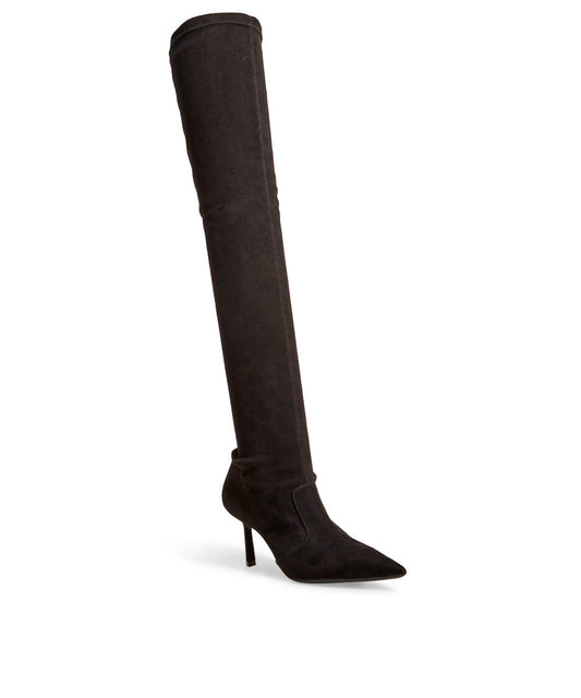 Bota Santa Lolla Overknee Suede Stretch Preto