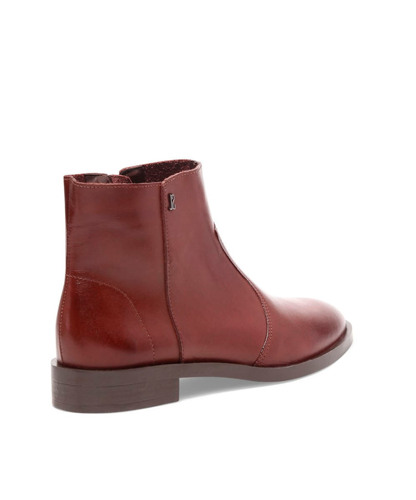 Bota Santa Lolla Pinhão Couro Cano Curto