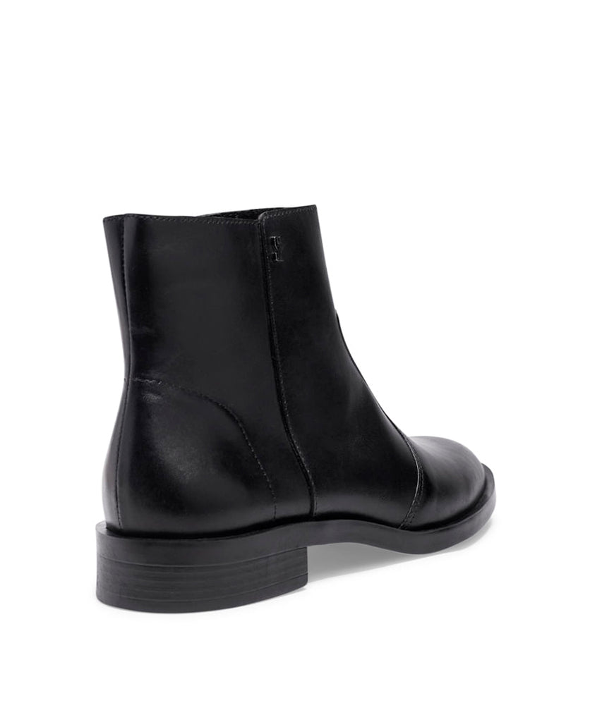 Bota Santa Lolla Preta Couro Cano Curto