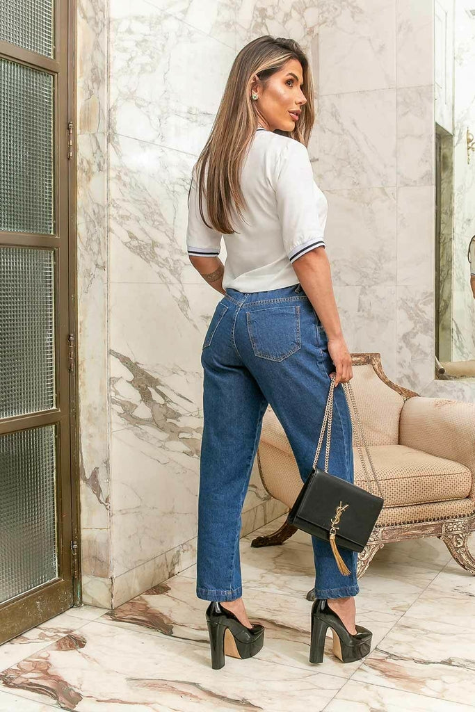 Calça Mom Jeans Frysaide