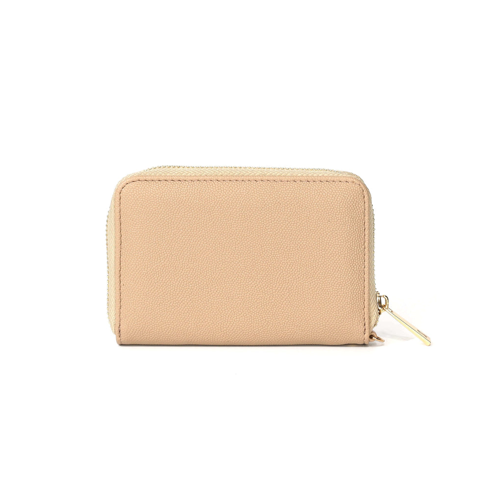 Carteira Pequena Santa Lolla Areia Zíper