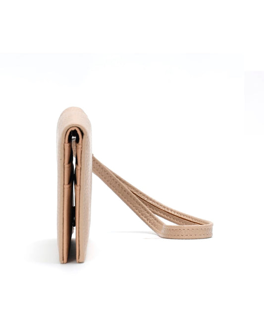 Carteira Pequena Santa Lolla Nude Alça Mão