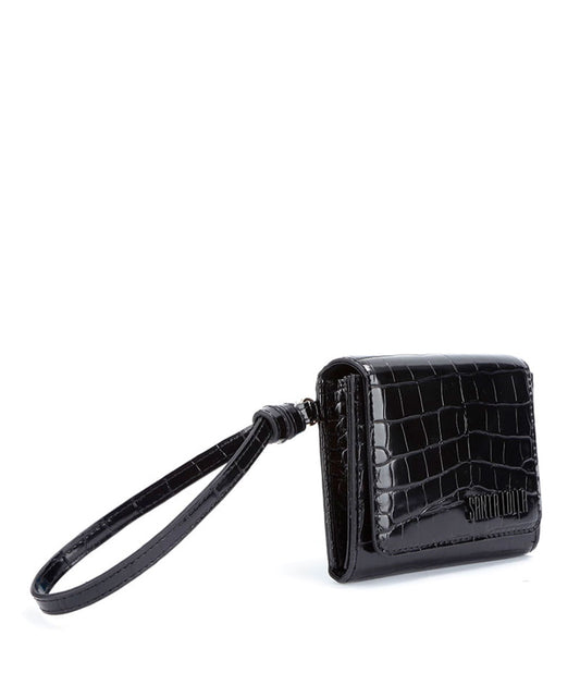 Carteira Pequena Santa Lolla Preta Brilho